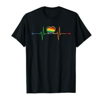 Rainbow Heartbeat - Zastava LGBT Gay Monther Transgender majica