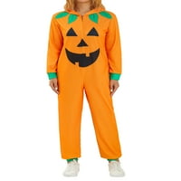 Inevenn Halloween Parovi pidžamas kombinezon za džemce s dugim rukavima za spavanje s dugim rukavima za spavanje s kapuljačom