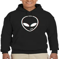 Sretan vanzemaljski hoodie muškarci -Goatdeals dizajnira, muški xx-veliki