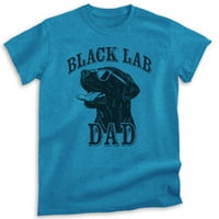 Majica crne laboratorije, majica unise muške, labrador retriver, crni laboratorijski vlasnik, najbolji pas dad poklon, heather plavi, mali