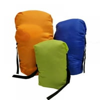 Vanjska torba za spavanje Veliki kapacitet Kompresionirajte stvari Sack Prijenosni lagani skladišni torbe za spavanje, narandžasta