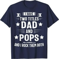 Imaju dva naslova tata i popova i ja ih ljuljam u majicu