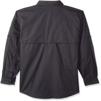 5. Radni zupčanik TACLITE Profesionalni majica s dugim rukavima, li-pamučna tkanina, drveni ugljen, 4x-veliki, stil 72175t