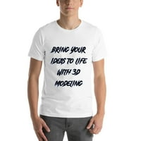 Donesite svoje ideje u život sa 3D modeliranjem majica u obliku majica u obliku kratkih rukava od majica