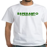 Cafepress - Neon Esperanto bijela majica - Muške klasične majice