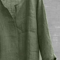 Simplmasygeni Muška čišćenje moda Duge rukave Džemper Ispiši labavi duks na majici kratka prozračna udobna boja dugih rukava Ležerne prilike