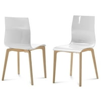 Stevensen bočna stolica od punog drveta, težinski kapacitet: lb., glavni materijal: puno drva