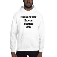 Nedefinirani pokloni 3xl Chesapeake Beach Fudbal Mom Hoodie Pulover Duks
