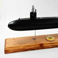 Albuquerque FLT I Podmornički model, mornarica, model skale, mahagoni, 20in, LA klasa