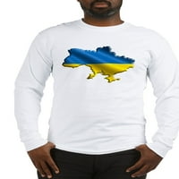 Cafepress - Ukrajina Pride Ljubav Ukrainian F dugih rukava majica - Unise Pamučna majica s dugim rukavima