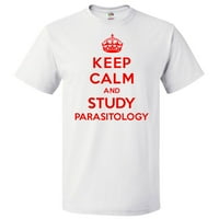 Budite mirni i studij parazitologije majica Funny TEE poklon