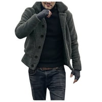 Leey-World Jackets za muškarce Modni mušku taktičku jaknu postavljena mekana školjka zimska jakna lagana