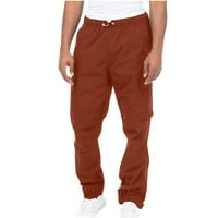 Zeceouar teretni pantalone za muškarce Radni teretni pukljač labavi fit Streetwear Jogger Taktičke hlače