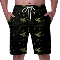 Dječaci i muški kratke hlače Ležerne prilike na plaži Dinosaur za muškarce Ljetne kratke hlače, Flowy