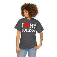 Love My Buldog pasmina pasmine unise grafička majica, veličina S-5XL