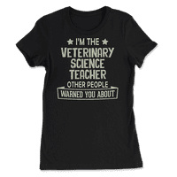Smiješna majica za veterinarsku nauku - upozorila vas o