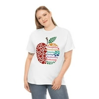 Obiteljska košulja za dan zaljubljenih za Valentinovo, majica od jabuke, majica za valentinovo za učitelja, majicu zapremina nastavnika