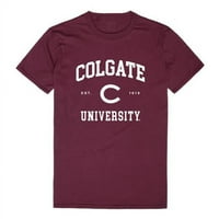 Republika 526-283-Mar- Colgate University Muška majica, Maruon White - Mali