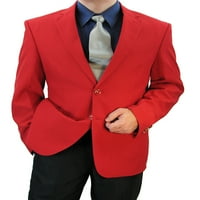 Oštro ručno prilagođeno muškarci 2b haljina Blazer W Parov čarape, veličina 36S-62L - crvena 40r