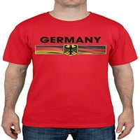Svjetski kup Njemačka Eagle Crest Red Soccer majica - Veliki