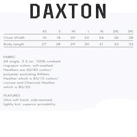 Daxton Premium Basic Crew vrat kratkih rukava majica Gradovi Kansas Pismo - OAT CRVENA-XX-LEGA