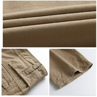 Luiyenes Color Buckle kratke hlače sa zatvaračem Muška džepa Solid na otvorenom kratke hlače Ležerne