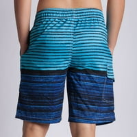 Muške kupaće trune na plažama Muške ljetne modne otiske na plaži Capris Sportske kratke hlače na plaži