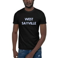 2xl West Sayville Retro stil kratkih rukava pamučna majica s nedefiniranim poklonima