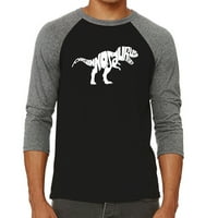 Majica Art Muška majica Raglan Art Morl - Tyrannosaurus Rex