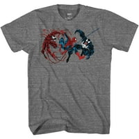 Spider-Man vs Symbiotes Marvel Comics Odrasli majica L l