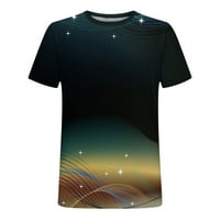 Amidoa majice za muškarce Ležerne prilike ljeto kratkih rukava 3D digitalni ispis Sport Slim Fit stilska