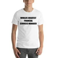 2xL svjetovi najveće menadžer financijskih usluga majica kratkih rukava od majica s nedefiniranim poklonima