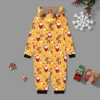 ChicCall Usklađivanje božićne pidžame za obitelj, božićno stablo jednodijelno Pajamas Cosplay jelena