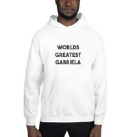 Nedefinirani pokloni s svjetski svjetski dukserice Gabriela Hoodie pulover