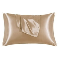Par jastučnice za domaćinstvo Silk saten meka za kosu i kožu Prikladna simulirana svilena jastučnica