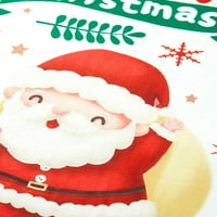 Božićna porodica Pajamas Podudaranje setova Santa Claus Dot Printing za spavanje dugih rukava