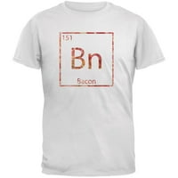 Periodični element bakne Bijela za odrasle majica - srednja