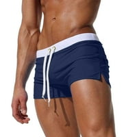 Hlače muškarci muške proljeće ljetne boje podudaranje džepne patentne patentne prorezne noge plaža plivajući sportske hlače za muškarce