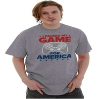 Pauzirana moja igra za Ameriku Joke Muška grafička majica Tees Brisco Brends 2x