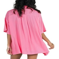 Sutnice za žene Pajamas Set Loungewear Solid Color Printhirs košulje