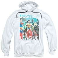 JLA - Hall of Justice - Pull-over Hoodie - XXX-Veliki