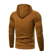 HGW MENS vrhovi kaputi s čvrstim labavim džemper veličina Top džemper s kapuljačom muške bluze velike boje