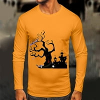 Muška majica Casual Jesen Winter Dugi rukav O vrat tiskani tine TOP bluza T majice za muškarce