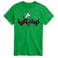 Kikiriki - Snoopy uzorak klizanja - Muška grafička majica kratkih rukava