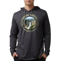 Cafepress - Yellowstone NP majica s dugim rukavima - Muška majica sa kapuljačom