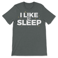 Vole da spavam majicu - majica sa smiješnim zabavnim izrekama