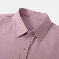 HFYIHGF muške košulje od pamučne pamučne pamučne majice u obliku kratkih rukava s majicama poslovnih haljina