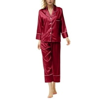 Ženska pidžama za plus veličinu za ležerne čipke suspenzije kuće nošenje padžama