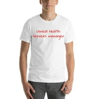 3xl rukopisno kliničko zdravstveno služba majica kratkih rukava pamučna majica od nedefiniranih poklona