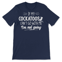 Majica kokatoos za ljubitelje ptica - ne idem